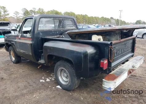1986 Chevrolet C10 z USA, uszkodzony, nr VIN 2GCCC14N7G1117508